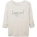 Tom Tailor 1038833 Cosy Wording 3/4 ærmet T-shirt