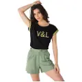 Victorio & Lucchino Victorio & Lucchino, V&Ltil kvinder. 3544707 Shorts med sidelommer, grøn (33), Casual, Bomuld