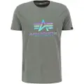 Alpha industries Basic T Rainbow T-shirt Med Korte ærmer