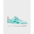 Wonders Wonderstil kvinder. A-2464 Oslo læder-sneakers blå (38), Fast, 1-3 cm, Blonder, Casual