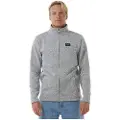 Rip Curl Crescent Zip Thru Pullover grå