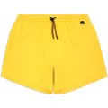 EA7 EA7til mænd. 7M000510_AF13019 Mellemlangt svømmekostume med gult logo (M), Badetøj, Polyester
