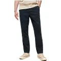 Superdry Superdrytil mænd. M7011135A International navy chino-bukser (34/34), Casual, Bomuld, Blå