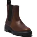 Timberland Timberlandtil kvinder. TB0A5WW49311 Cortina Valley brune Chelsea ankelstøvler i læder med midterkalv (42 W), Fast, Ingen, Casual