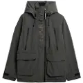 Superdry Superdrytil mænd. M5012104A Windbreaker-jakke Ultimate Emb brun (S), Casual, Polyester