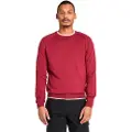 Timberland Timberlandtil mænd. TB0A62KYEZZ1 Williams River-jumper bordeaux (XL), Casual, Økologisk bomuld, Bæredygtig, Burgund