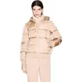 Armani Exchange AIX Armani Exchangetil kvinder. XW000228AF12286U1051 Sound beige jakke (XS), Casual, Polyester