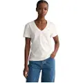 Gant Reg Shield Kortærmet V-hals T-shirt