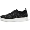 FitFlop Rally Ombre Crystal Knit Sko