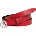 Pepe Jeans Pepe Jeanstil kvinder. PL020874 Reese Bælte rød (S), Casual, Læder