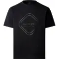 Hackett London Hackett Londontil mænd. HM5000028 Club House T-shirt sort (S), Casual, Bomuld, Korte ærmer