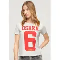 Superdry Osaka Graphic Fitted T-shirt Med Korte ærmer
