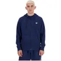 New Balance Sport Essentials Logo French Terry Sweatshirt Med Lynlås