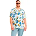 Jack & Jones 12250684 Ejeff Aop Resort Kortærmet Skjorte