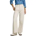 Pepe Jeans Pepe Jeanstil kvinder. PL205002 Straight fit jeans Stripe beige (28/28), Casual, Denim, Bæredygtig