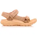 Mustang Mustangtil kvinder. 60804 Tornado beige sandaler (37), Stof, Fast, Velcro, Casual