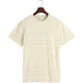 Gant Striped T-shirt T-shirt Med Korte ærmer