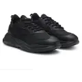 Hugo Boss HUGOtil mænd. 50536960 Træningssko Leon Runn sort (44), Fast, Blonder, Casual