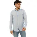 Superdry Studios Casual Linen Skjorte Med Lange ærmer