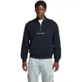GUESS Gj Reg Embro Halv Lynlås Sweatshirt