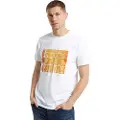 G-Star G-Startil mænd. D25084-336-110 Gradient Graphic T-shirt hvid (XXL), Casual, Korte ærmer, Økologisk bomuld, Bæredygtig