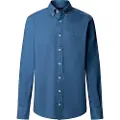 Hackett Ess Gmt Dyed Oxford Skjorte Med Lange ærmer