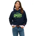 Superdry Vl Neon Relaxed Hættetrøje