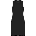 Superdry Superdrytil kvinder. W8011870A Chevron hæklet minikjole sort (S), Casual, Party, Bomuld, Uden ærmer/stropper