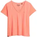 Superdry Studios Slub Emb Vee T-shirt Med Korte ærmer