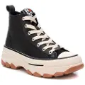 Refresh Refreshtil kvinder. 17231801-NEGRO Træningssko 172318 sort (38), 3-5 cm, Blonder, Lynlås, Casual