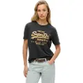 Superdry Vl Metallic Relaxed T-shirt Med Korte ærmer
