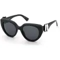 Nina Ricci Snr404v Butterfly Solbriller Til Kvinder