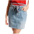 Superdry Denim Mini Nederdel
