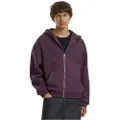 Build Your Brand Fluffy Sweatshirt Med Lynlås