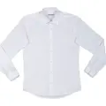 Bikkembergs Bikkembergstil mænd. BMS0939 Logo-skjorte hvid (XXL), Casual, Party, Bomuld, Klassisk, Lange ærmer