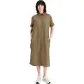 Dockers Button Front Kortærmet Midi-kjole