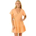 Rip Curl Cala Vadella Cover Up Kortærmet Kort Kjole