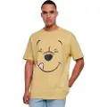 Mister tee Disney 100 Winnie Pooh Face Oversize T-shirt Med Korte ærmer
