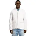 G-Star G-Startil mænd. D23027-D948-H161 Blazer Marseille off-white (S), Hvid, Casual, Bæredygtig, Genbrugsbomuld