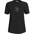 Calvin Klein Jeans Font Graphic T-shirt Med Korte ærmer