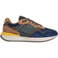 Pepe Jeans Pepe Jeanstil mænd. PMS60027 Buster Pro lædersko navy (40), Fast, Ruskind, Blonder, Casual, Blå