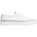 Hackett Londontil mænd. HMS21480 Blake Smart træningssko i læder, hvid (42), Fast, Blonder, Casual