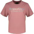 Superdry Venue Metallic Relaxed T-shirt Med Korte ærmer