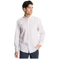 Victorio & Lucchino Victorio & Lucchino, V&Ltil mænd. 640087038 Langærmet skjorte med stribet print (L), Casual, Bomuld, Lange ærmer