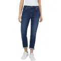 Pepe Jeans Pepe Jeanstil kvinder. PL204176VR6 Jeans Violet Blue (34/34), Blå, Casual, Bomuld, Bæredygtig