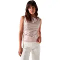 Salsa Jeans Lurex Rib ærmeløs Bluse