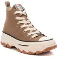 Refresh Refreshtil kvinder. 17231707-TAUPE Træningssko 172317 taupe (37), 3-5 cm, Blonder, Lynlås, Casual, Gråt