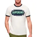 Superdry Ac Ringer Workwear Graphic T-shirt Med Korte ærmer