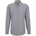 Hugo Boss Rickert 10247370 01 Skjorte Med Lange ærmer