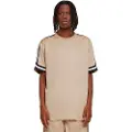 Urban Classics Oversized Stripes Mesh T-shirt Med Korte ærmer